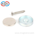 Magnet Assemblies Neodymium NdFeB Magnet with Steel Screw